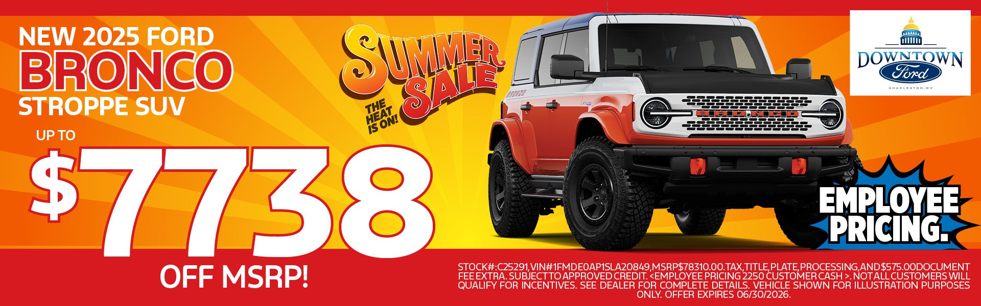 Summer Sale!