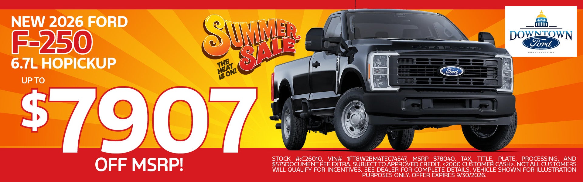 Summer Sale!