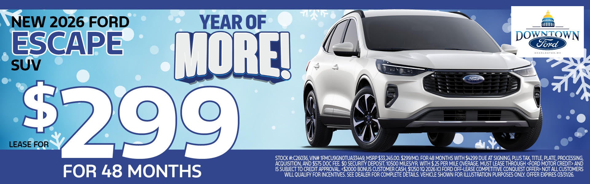 NEW 2026 FORD ESCAPE